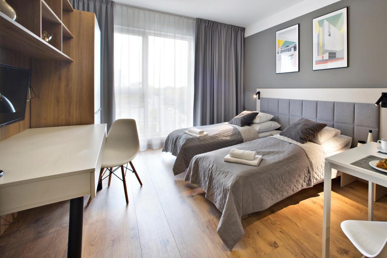 Wolska Residence Serviced Apartments Warschau Buitenkant foto