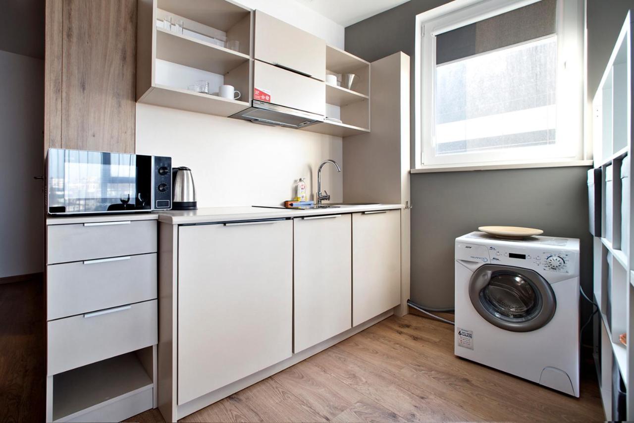 Wolska Residence Serviced Apartments Warschau Buitenkant foto