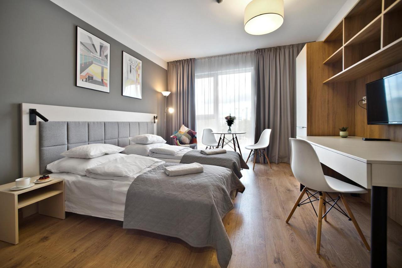 Wolska Residence Serviced Apartments Warschau Buitenkant foto
