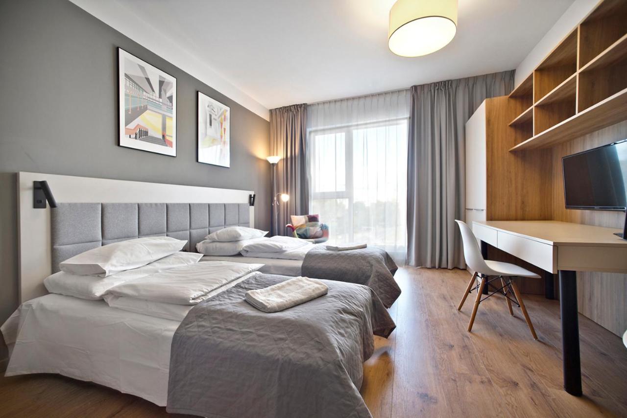 Wolska Residence Serviced Apartments Warschau Buitenkant foto