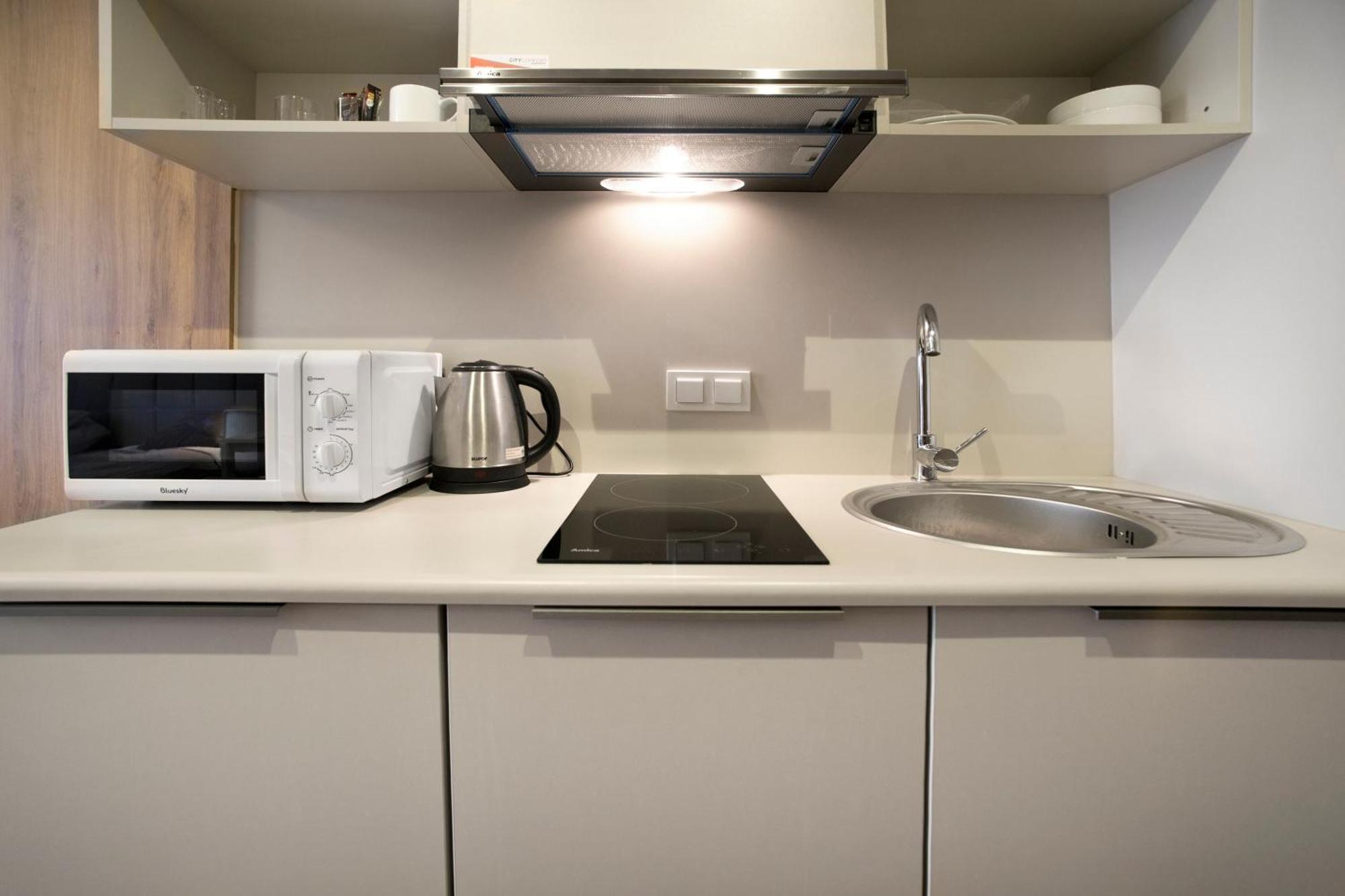 Wolska Residence Serviced Apartments Warschau Kamer foto