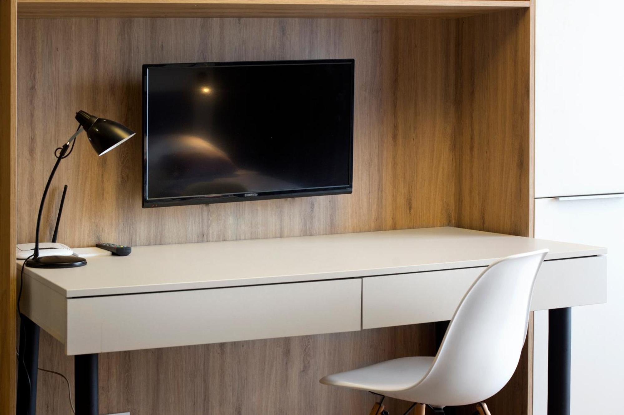 Wolska Residence Serviced Apartments Warschau Kamer foto