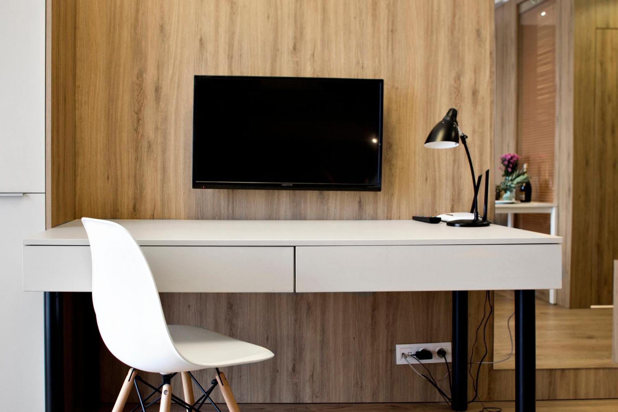 Wolska Residence Serviced Apartments Warschau Kamer foto